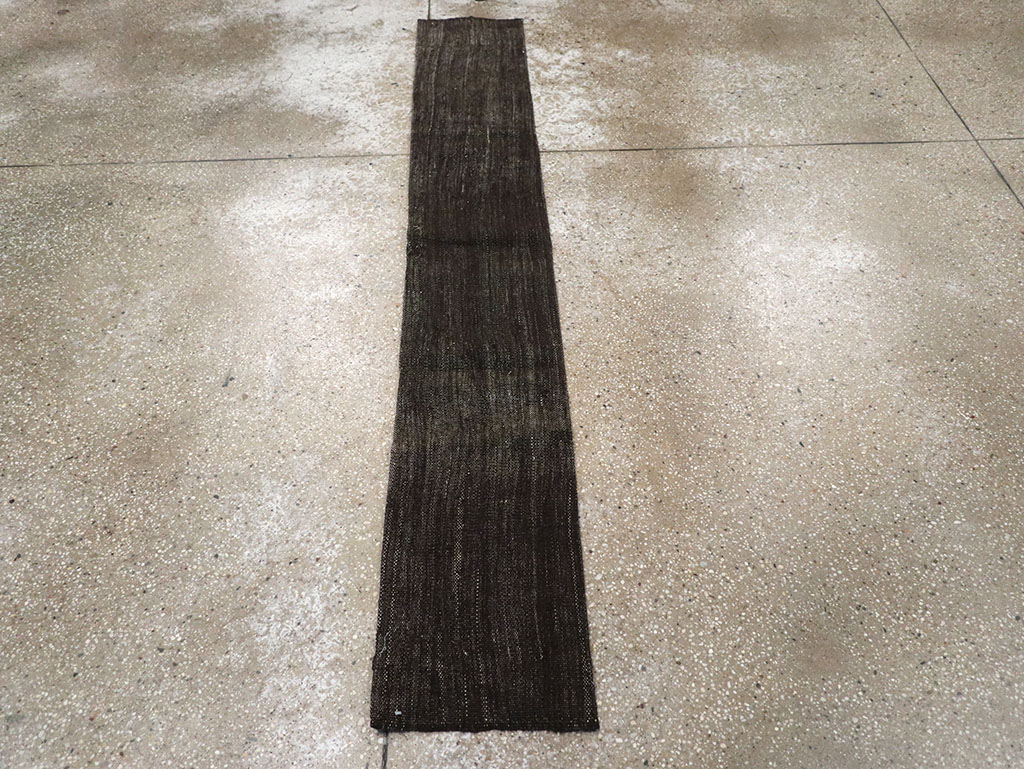 Vintage Turkish Flatweave Kilim Runner, No.32954 - Gsblank