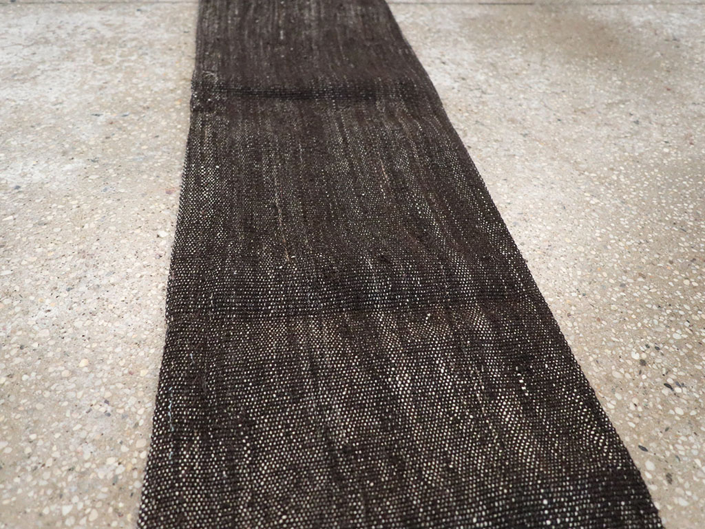 Vintage Turkish Flatweave Kilim Runner, No.32954 - Gsblank