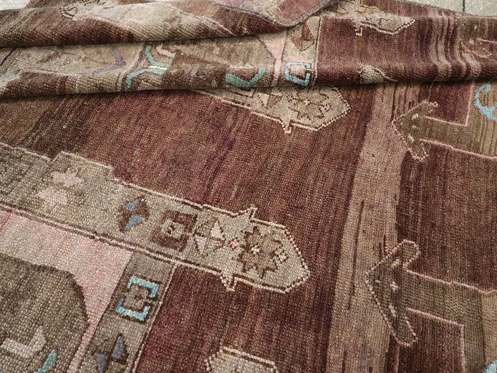 Vintage Turkish Anatolian Accent Carpet, No.32974 - Gsblank