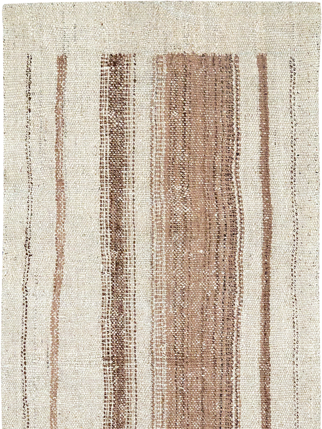 Vintage Turkish Flatweave Kilim Runner, No.32983 - Gsblank