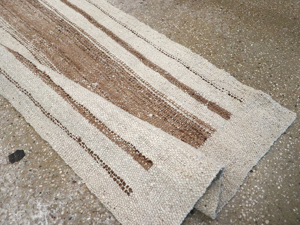 Vintage Turkish Flatweave Kilim Runner, No.32983 - Gsblank