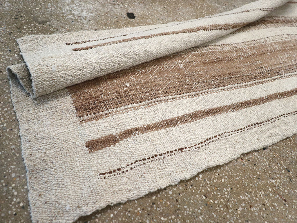 Vintage Turkish Flatweave Kilim Runner, No.32983 - Gsblank