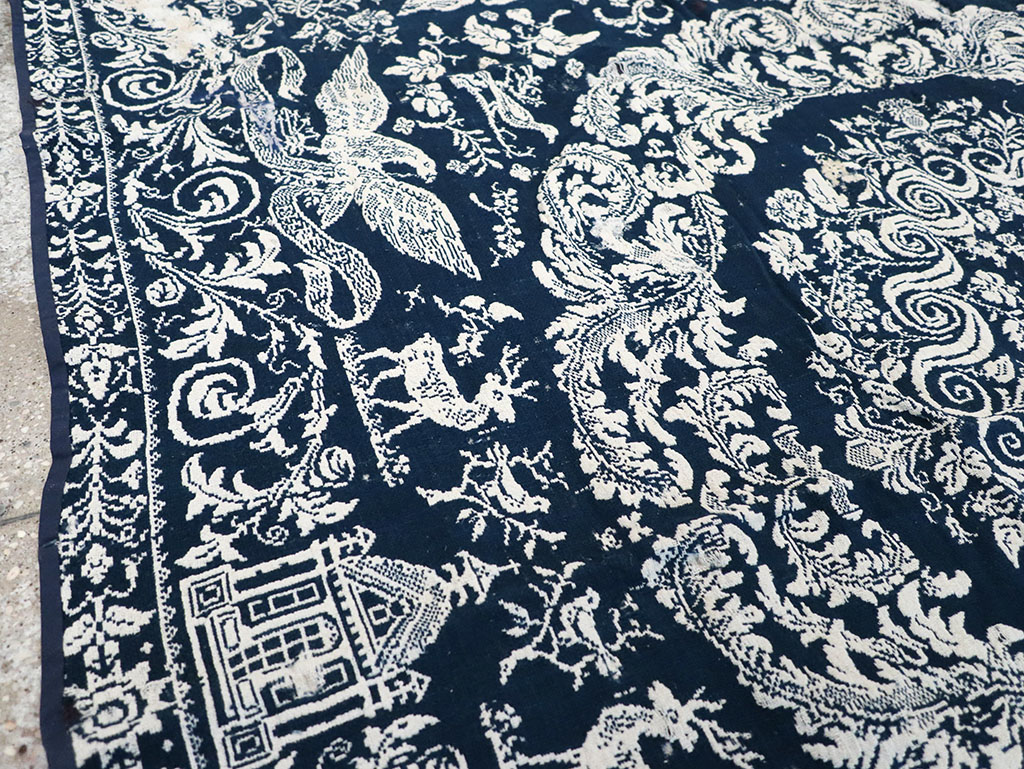 Antique American Coverlet, No.32999 - Gsblank