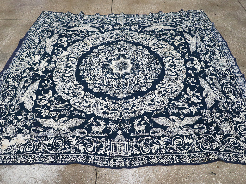 Antique American Coverlet, No.32999 - Gsblank