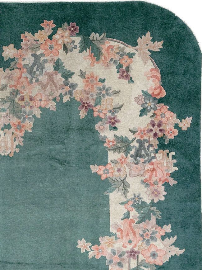 Vintage Chinese Art Deco Room Size Carpet, No.33001 - Gsblank