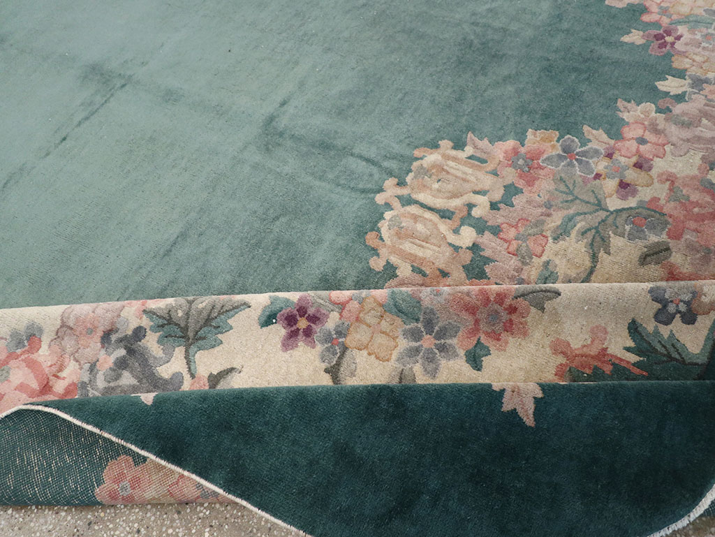 Vintage Chinese Art Deco Room Size Carpet, No.33001 - Gsblank