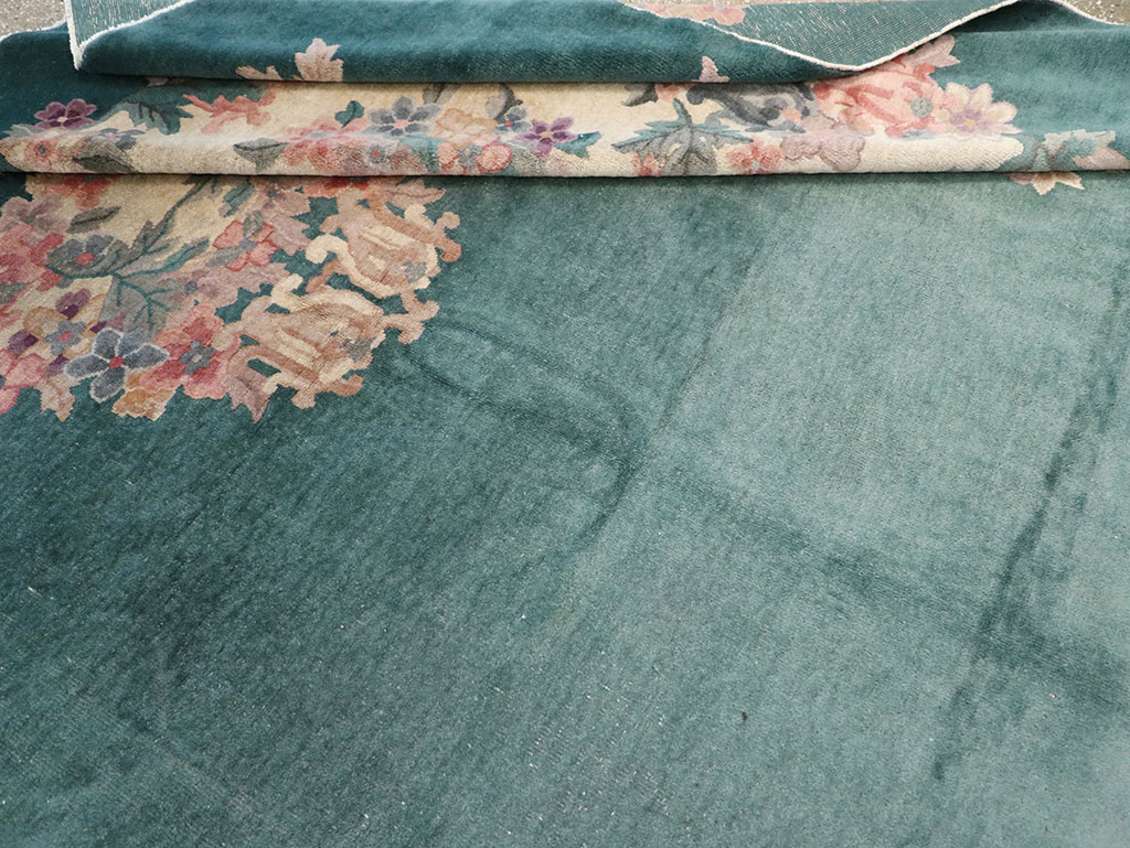 Vintage Chinese Art Deco Room Size Carpet, No.33001 - Gsblank