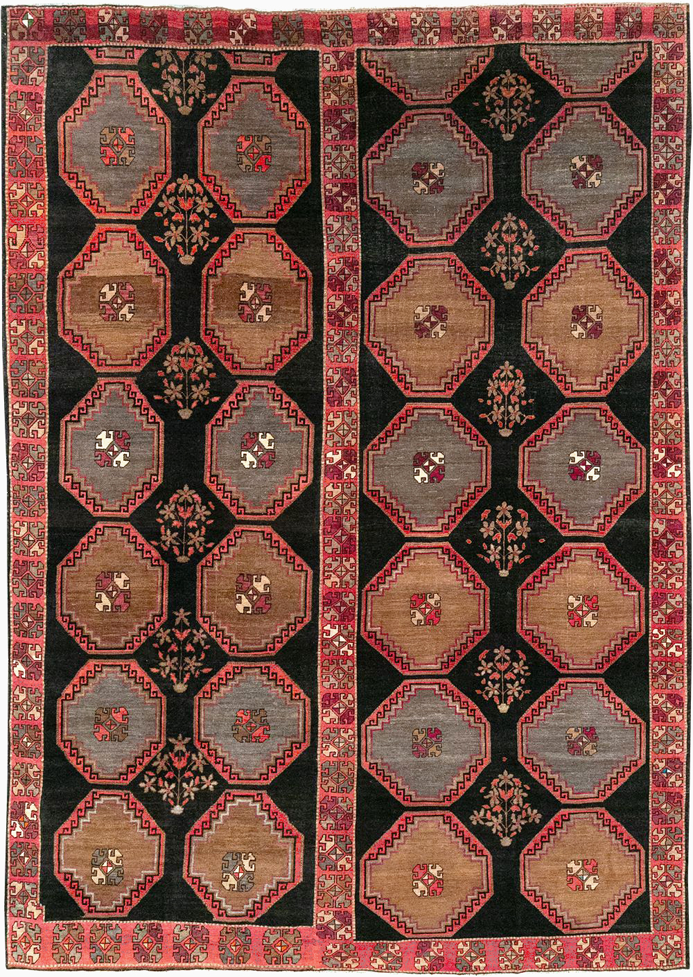 Vintage Turkish Anatolian Large Carpet, No.33004 - Gsblank