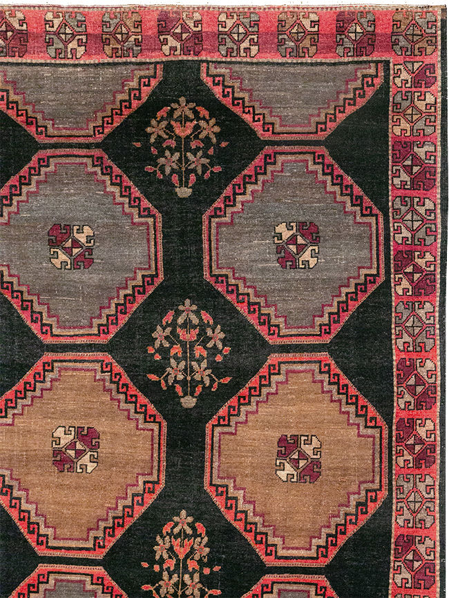Vintage Turkish Anatolian Large Carpet, No.33004 - Gsblank