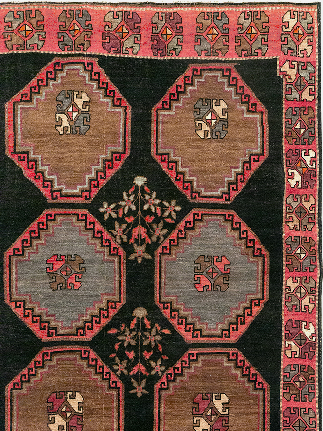 Vintage Turkish Anatolian Large Carpet, No.33004 - Gsblank