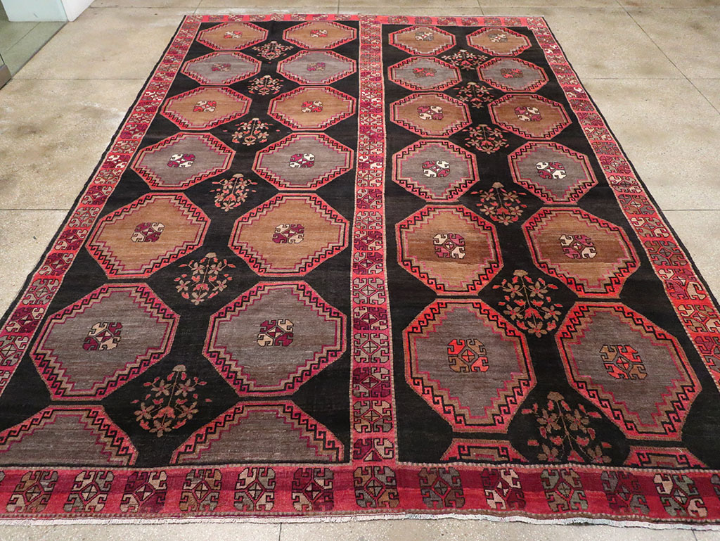 Vintage Turkish Anatolian Large Carpet, No.33004 - Gsblank