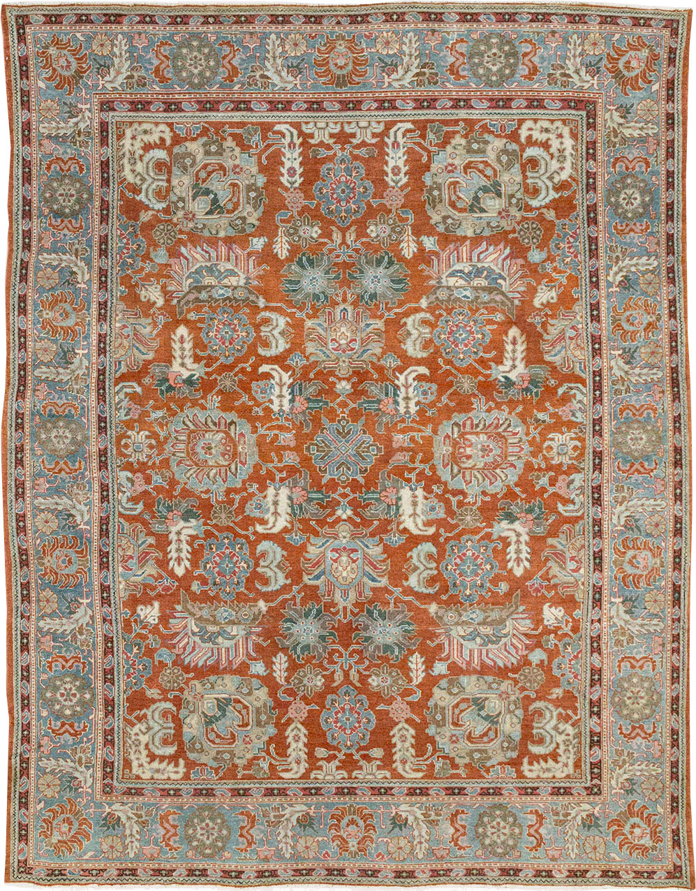 Antique Persian Malayer Accent Carpet, No.33006 - Gsblank