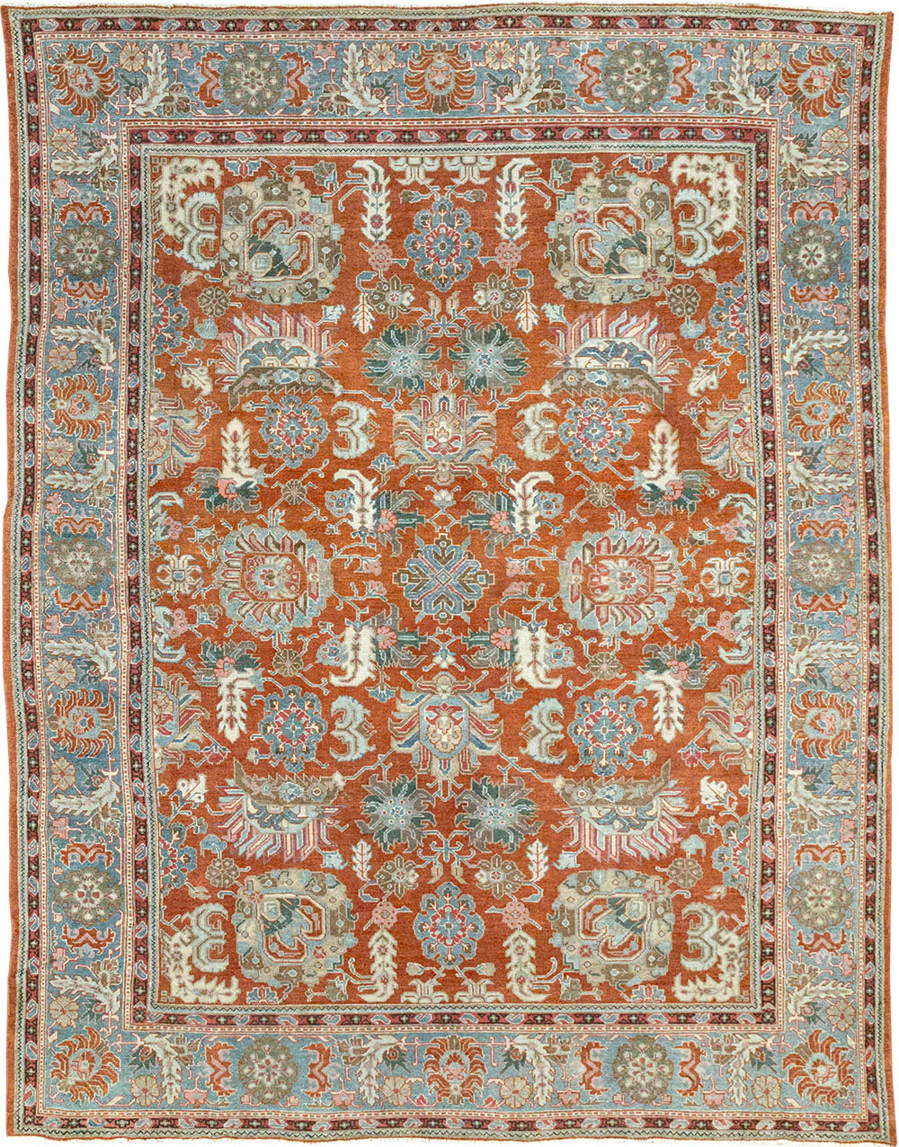 Antique Persian Malayer Accent Carpet, No.33006 - Gsblank