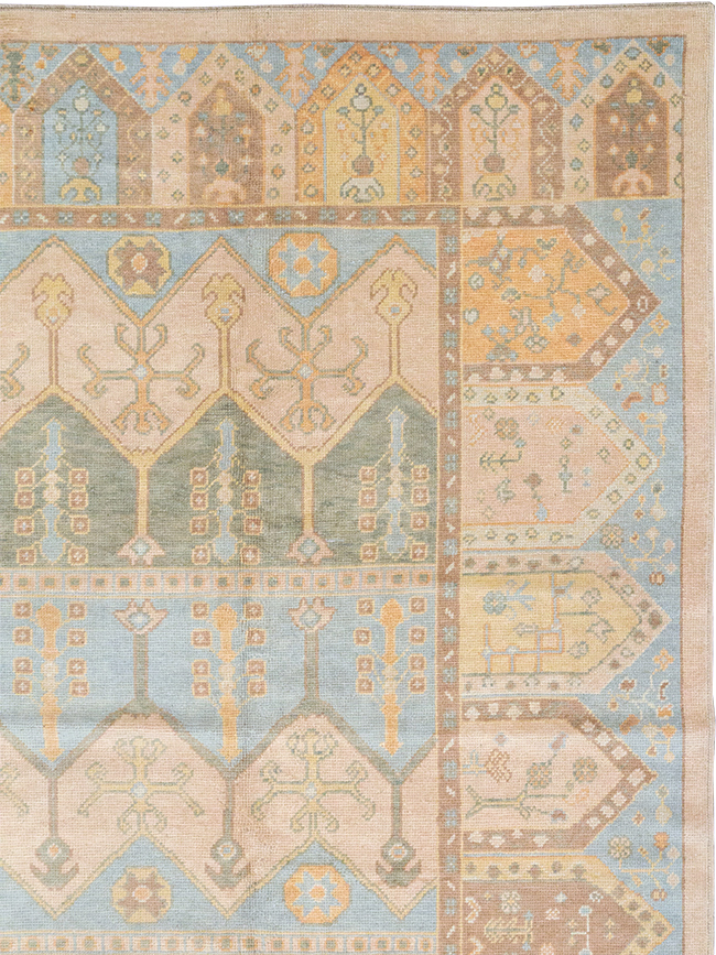 Modern Turkish Anatolian Room Size Carpet, No.33009 - Gsblank