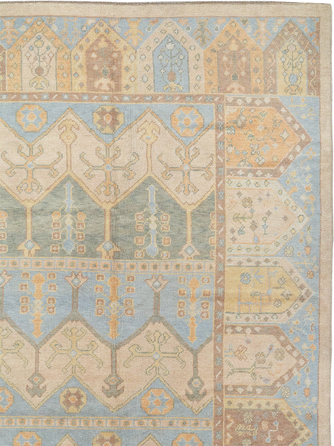 Modern Turkish Anatolian Room Size Carpet, No.33009 - Gsblank