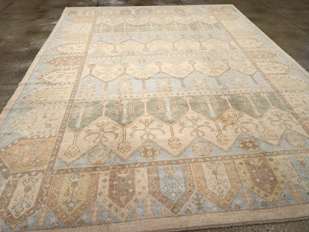 Modern Turkish Anatolian Room Size Carpet, No.33009 - Gsblank