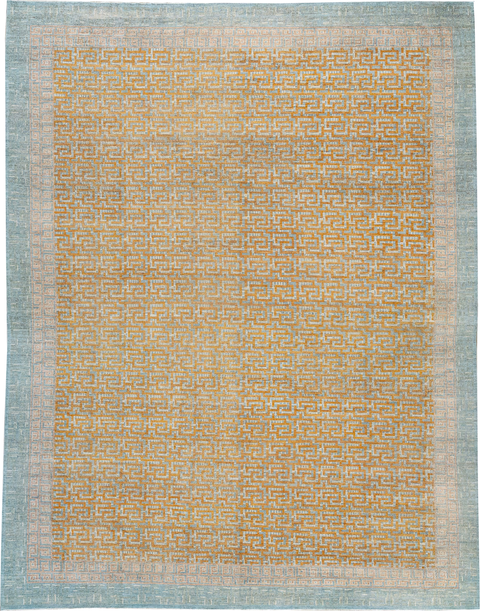 Modern East Turkestan Khotan Oversize Carpet, No.33012 - Gsblank