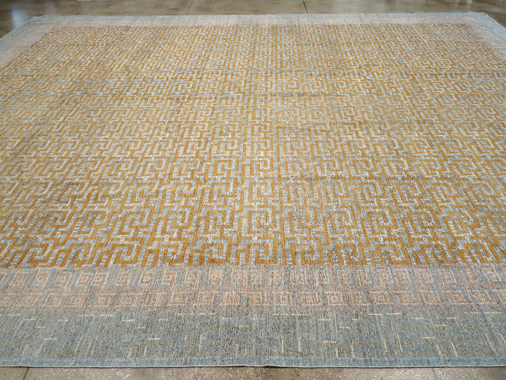 Modern East Turkestan Khotan Oversize Carpet, No.33012 - Gsblank