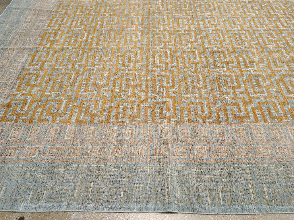 Modern East Turkestan Khotan Oversize Carpet, No.33012 - Gsblank