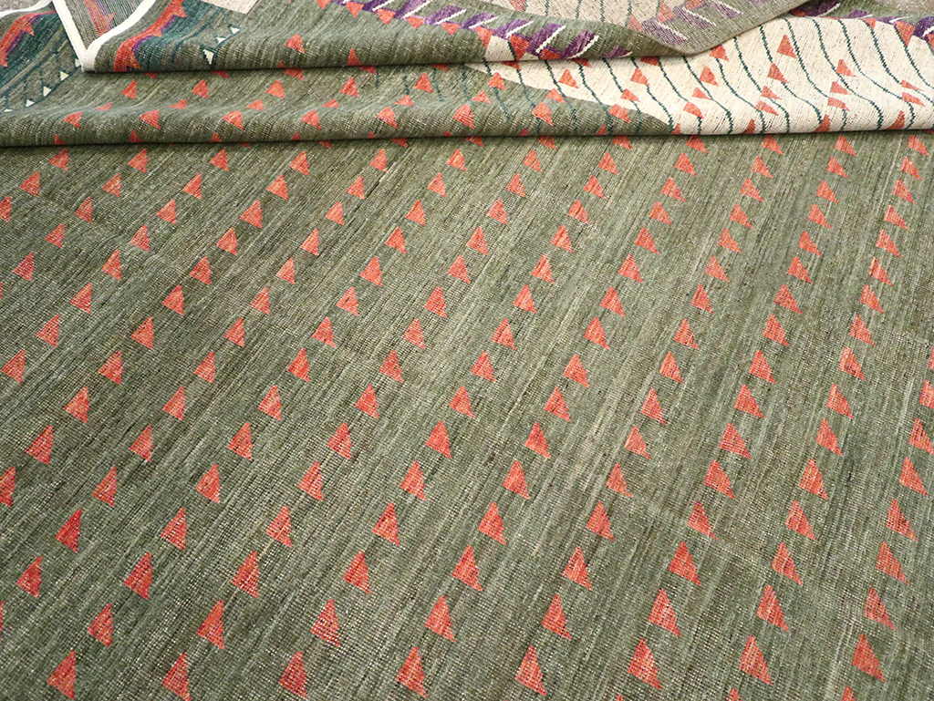 Modern East Turkestan Khotan Large Room Size Carpet, No.33014 - Gsblank