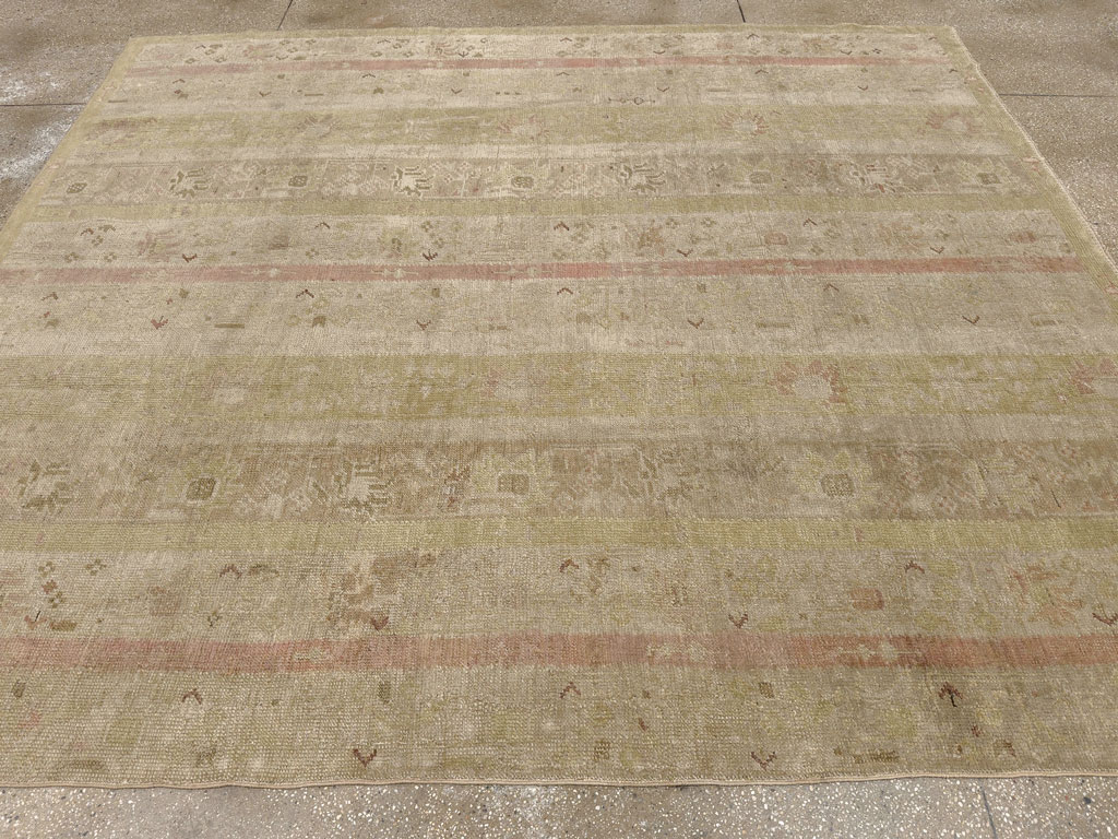 Antique Turkish Ghiordes Room Size Carpet, No.33020 - Gsblank