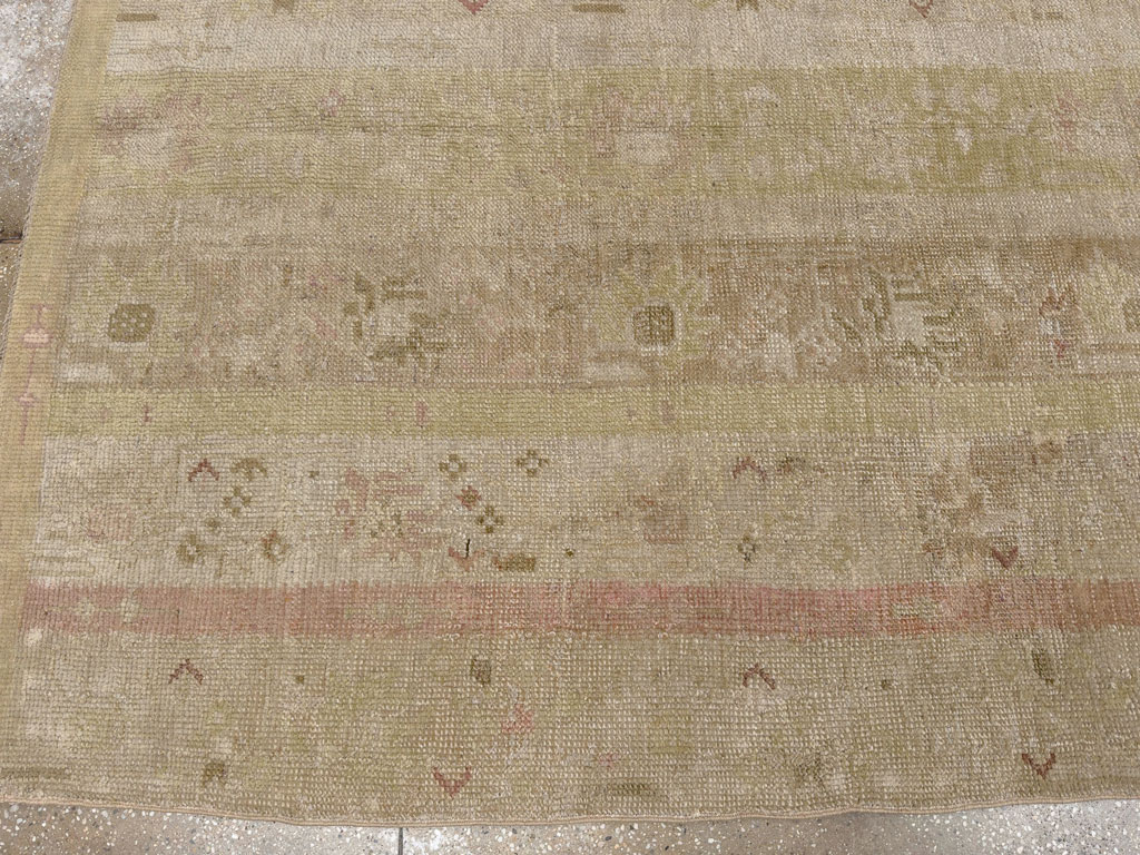 Antique Turkish Ghiordes Room Size Carpet, No.33020 - Gsblank
