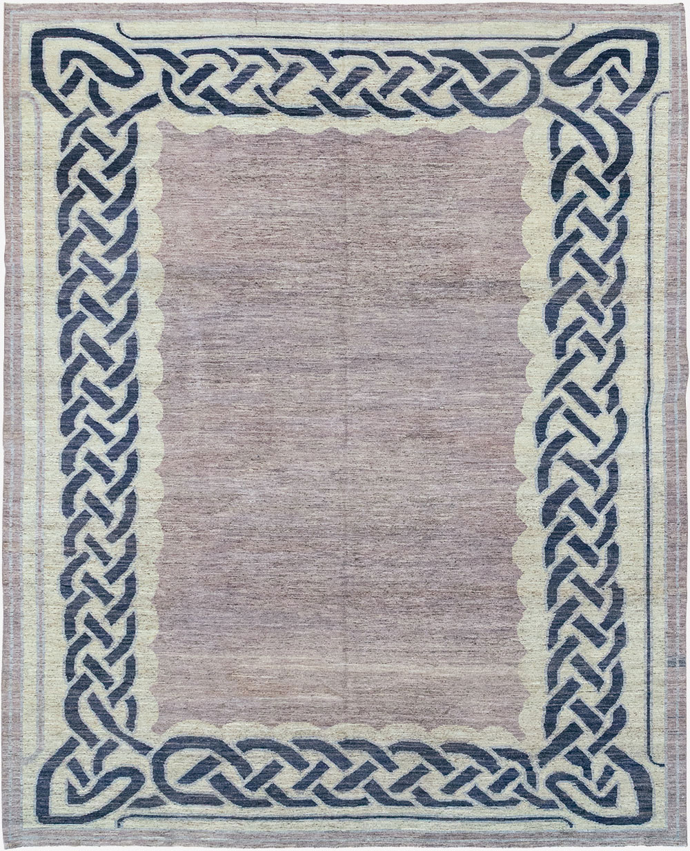 Modern East Turkestan Khotan Room Size Carpet, No.33030 - Gsblank