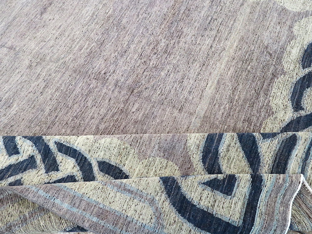 Modern East Turkestan Khotan Room Size Carpet, No.33030 - Gsblank