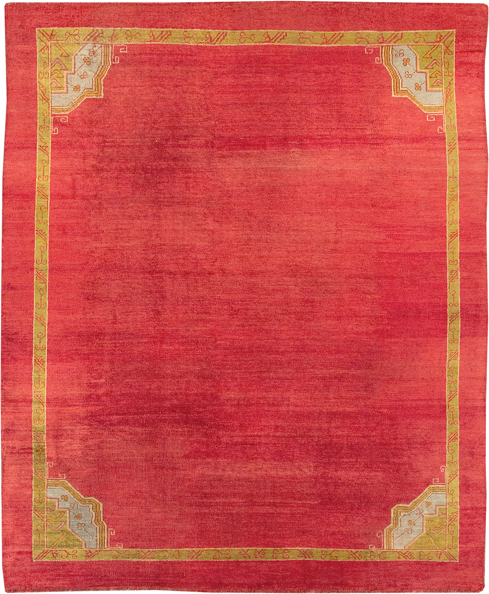 Antique Turkish Oushak Room Size Carpet, No.33037 - Gsblank