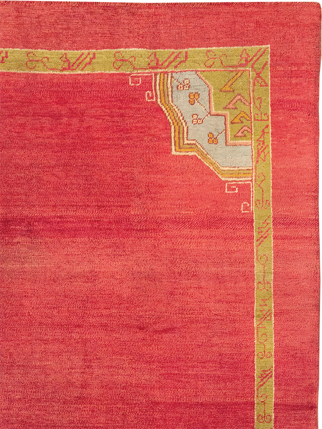 Antique Turkish Oushak Room Size Carpet, No.33037 - Gsblank