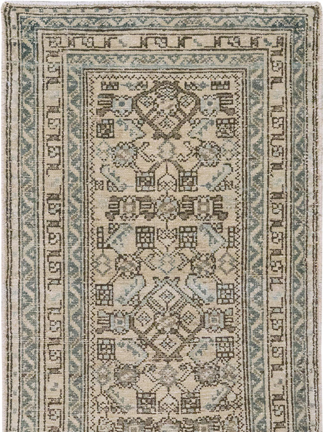Vintage Persian Malayer Runner, No.33043 - Gsblank