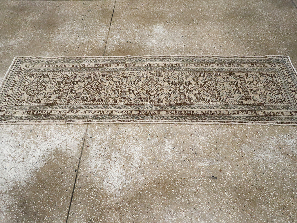 Vintage Persian Malayer Runner, No.33043 - Gsblank
