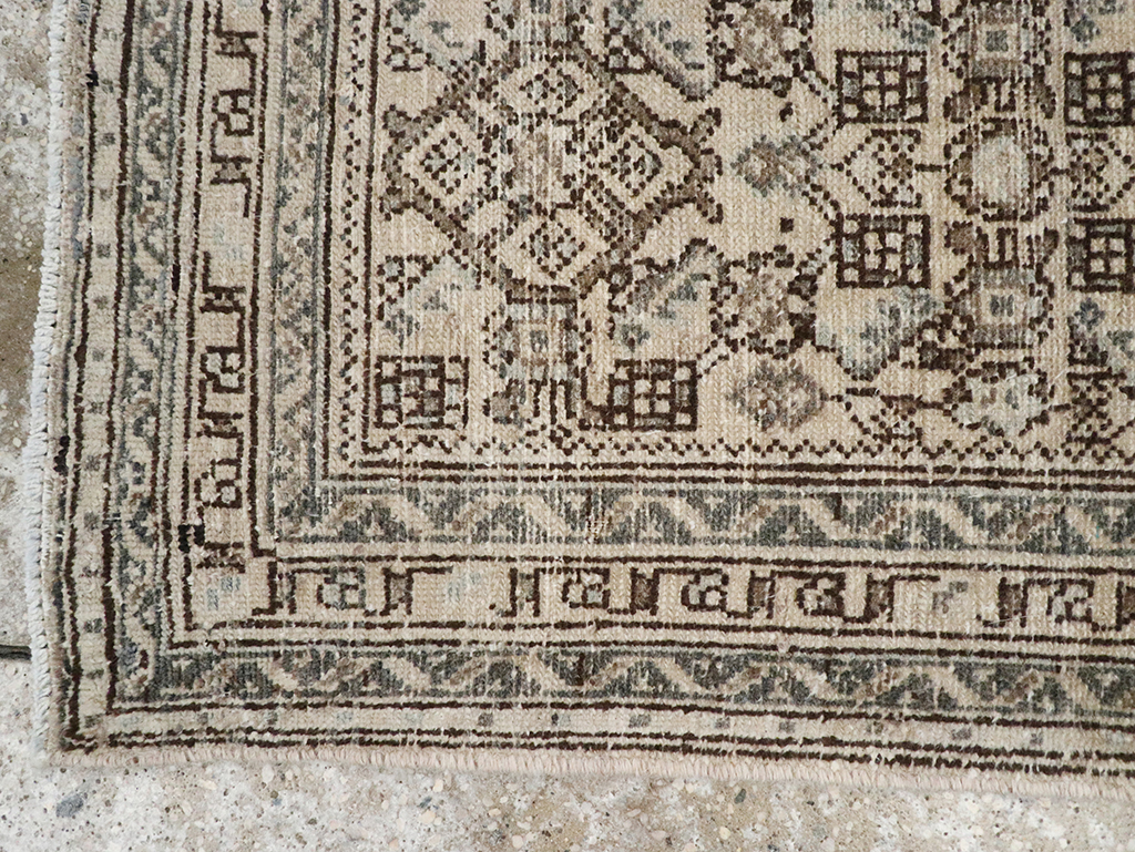 Vintage Persian Malayer Runner, No.33043 - Gsblank