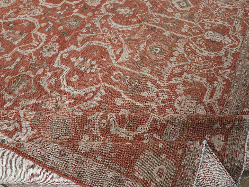 Antique Persian Mahal Room Size Carpet, No.33048 - Gsblank