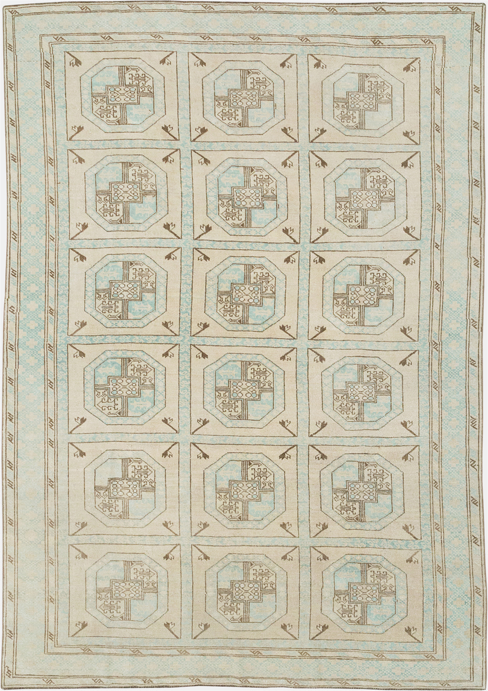 Vintage Turkish Anatolian Accent Rug, No.33049 - Gsblank