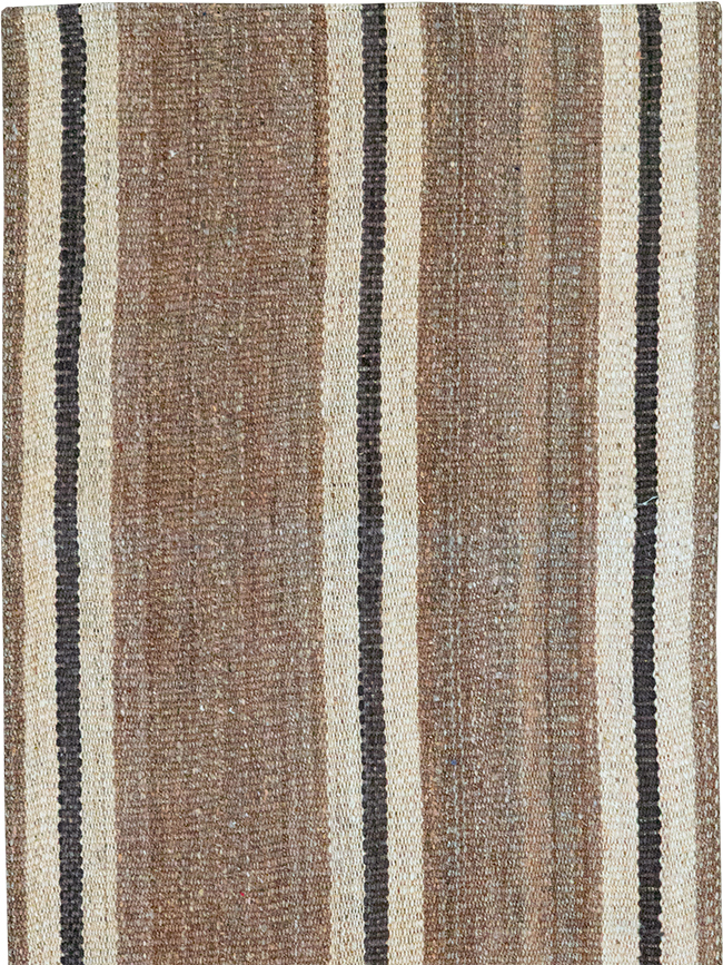Vintage Turkish Flatweave Kilim Runner, No.33061 - Gsblank