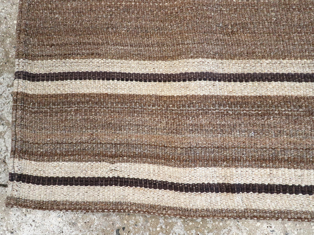 Vintage Turkish Flatweave Kilim Runner, No.33061 - Gsblank