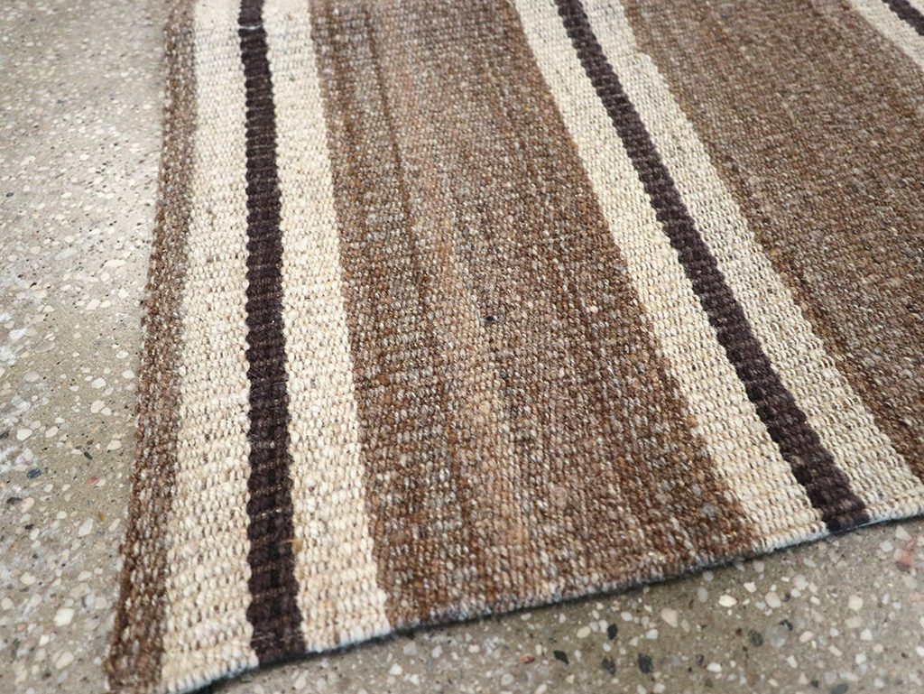 Vintage Turkish Flatweave Kilim Runner, No.33061 - Gsblank