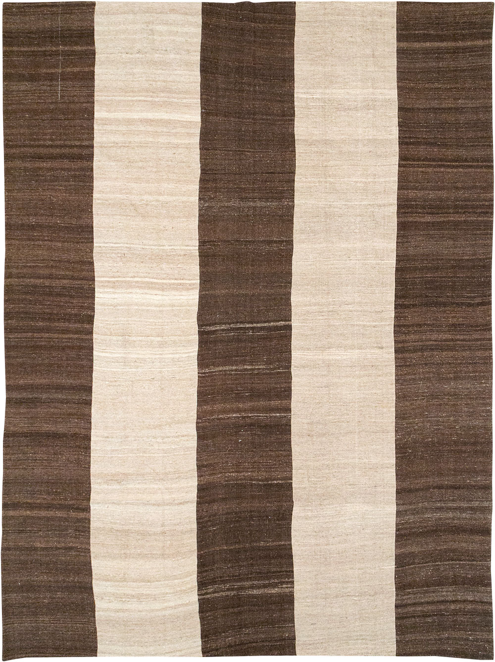 Vintage Turkish Flatweave Kilim Room Size Carpet, No.33070 - Gsblank