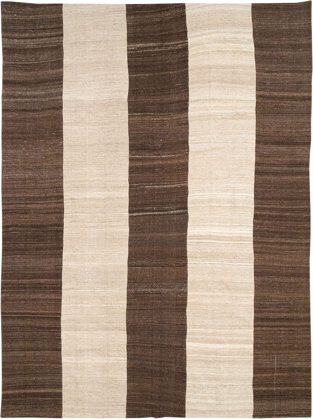 Vintage Turkish Flatweave Kilim Room Size Carpet, No.33070 - Gsblank