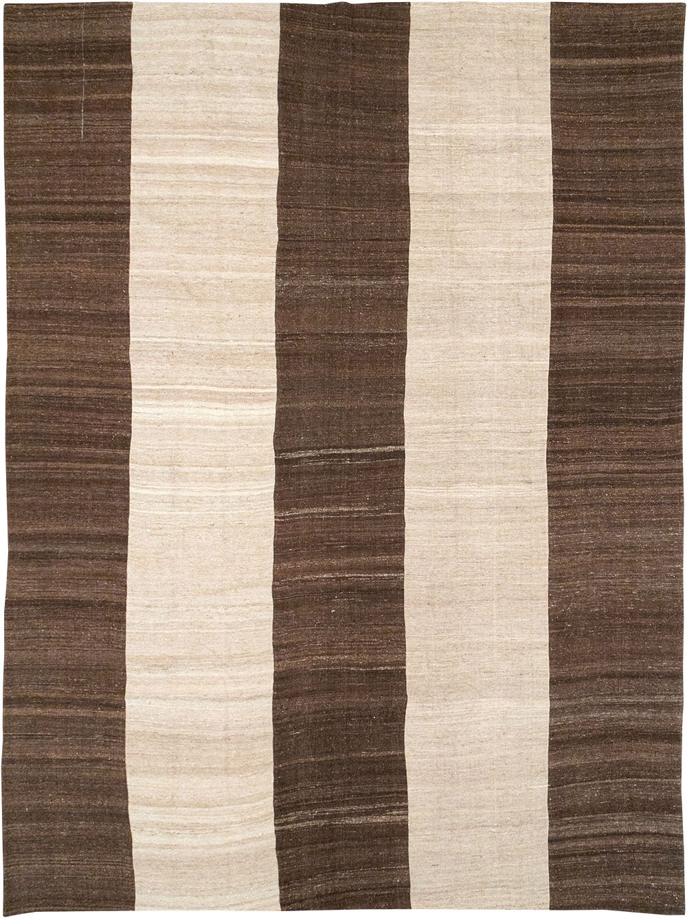 Vintage Turkish Flatweave Kilim Room Size Carpet, No.33070 - Gsblank