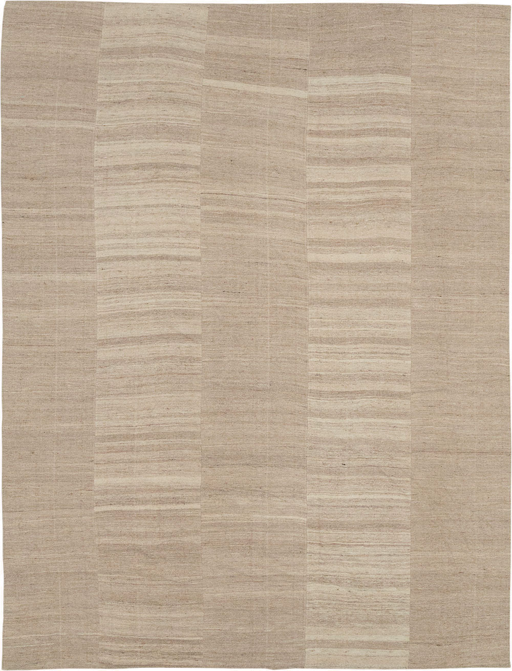 Vintage Turkish Flatweave Kilim Room Size Carpet, No.33077 - Gsblank