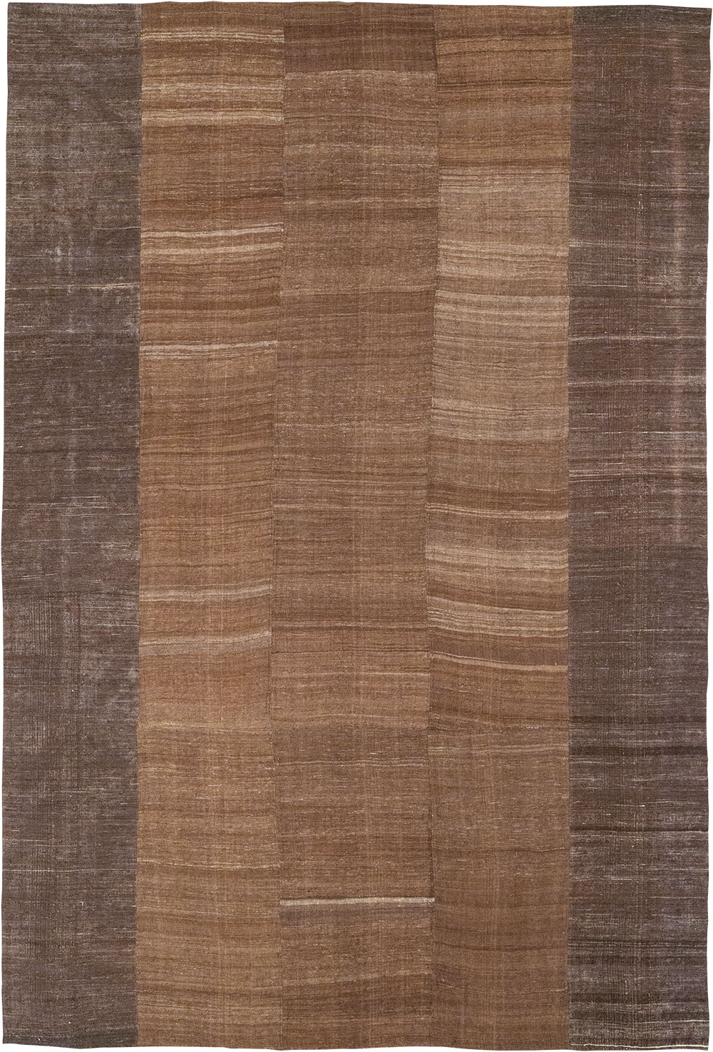 Vintage Turkish Flatweave Kilim Room Size Carpet, No.33078 - Gsblank