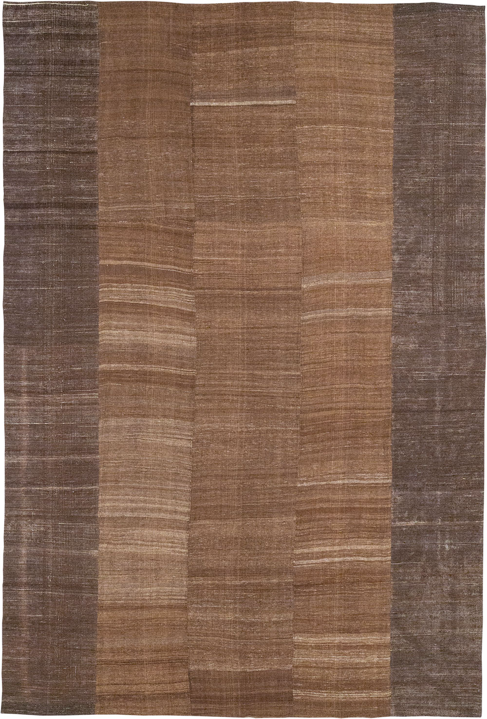 Vintage Turkish Flatweave Kilim Room Size Carpet, No.33078 - Gsblank