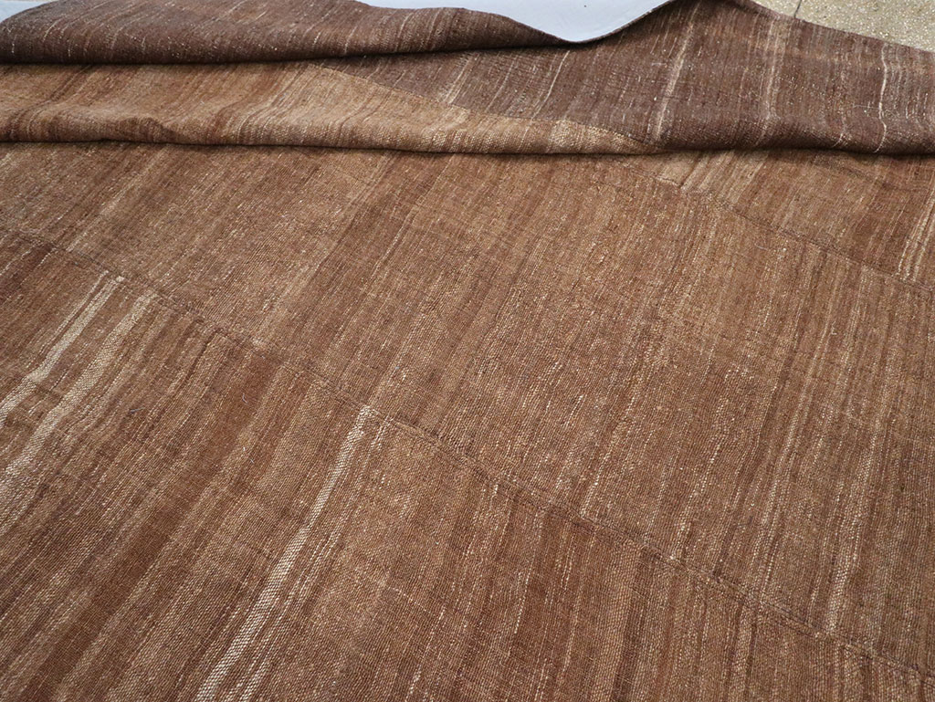 Vintage Turkish Flatweave Kilim Room Size Carpet, No.33078 - Gsblank