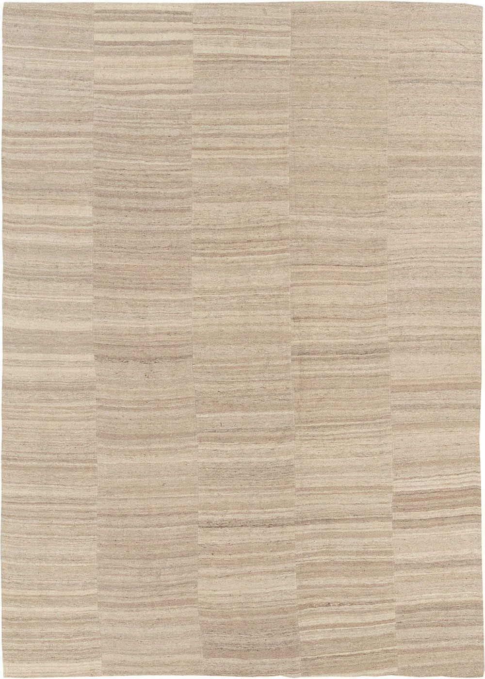 Vintage Turkish Flatweave Kilim Room Size Carpet, No.33079 - Gsblank