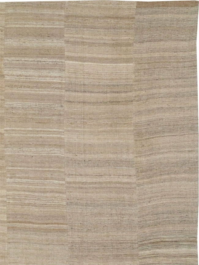 Vintage Turkish Flatweave Kilim Oversize Carpet, No.33086 - Gsblank