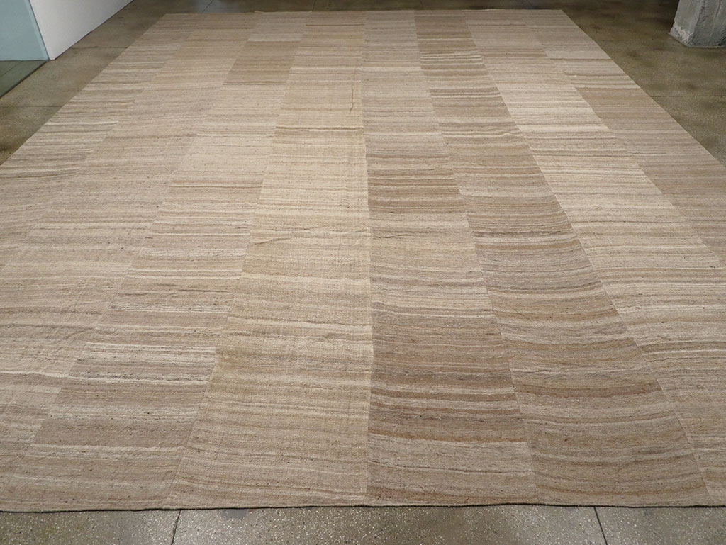 Vintage Turkish Flatweave Kilim Oversize Carpet, No.33086 - Gsblank