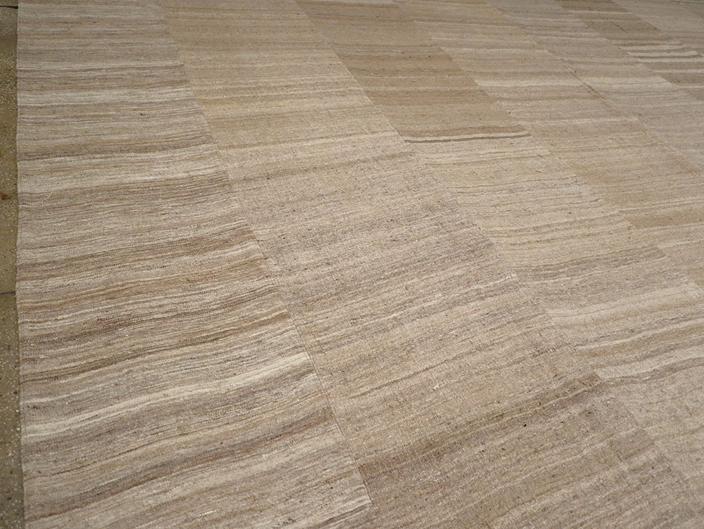 Vintage Turkish Flatweave Kilim Oversize Carpet, No.33086 - Gsblank