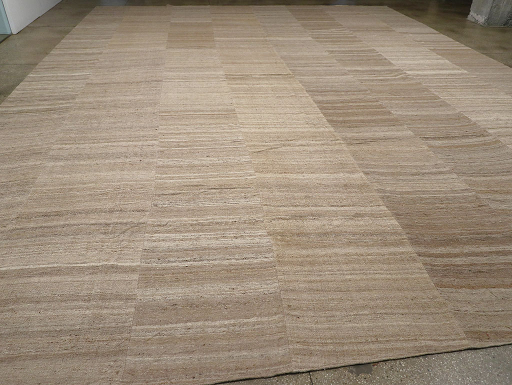 Vintage Turkish Flatweave Kilim Oversize Carpet, No.33086 - Gsblank